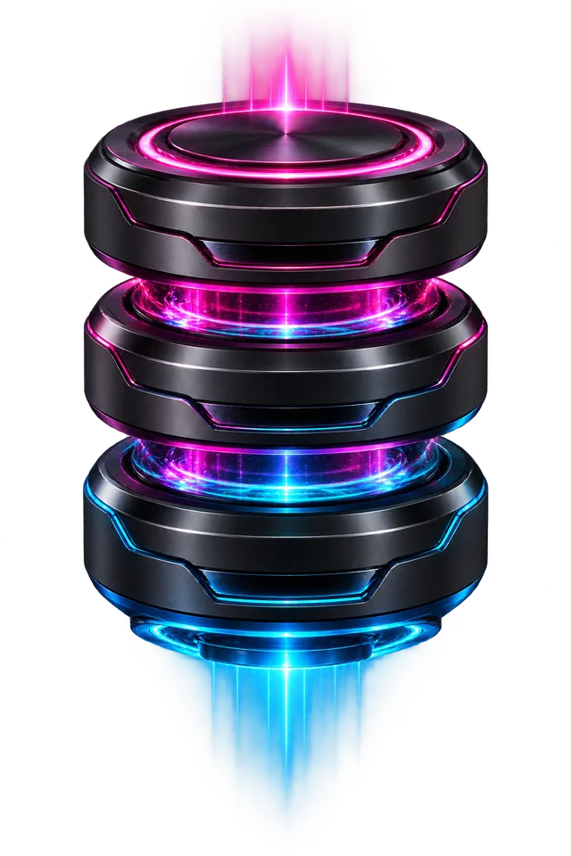 Four-layer Jackpot Core representing build, integration, maintenance, and technical guidance.